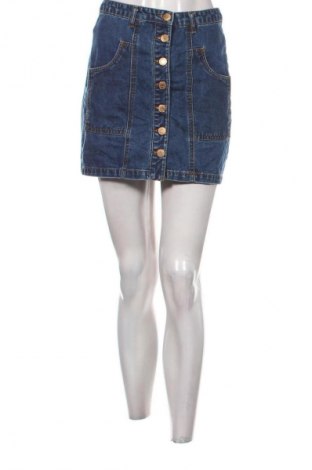 Φούστα Stradivarius, Μέγεθος S, Χρώμα Μπλέ, Τιμή 18,99 €