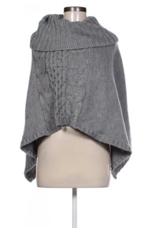 Poncho Yessica, Größe S, Farbe Grau, Preis € 10,99