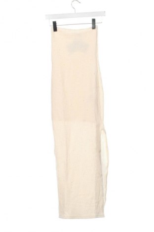 Šaty  Bershka, Velikost XS, Barva Krémová, Cena  739,00 Kč