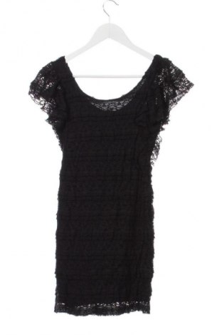 Рокля H&M Divided, Размер XS, Цвят Черен, Цена 25,58 лв.