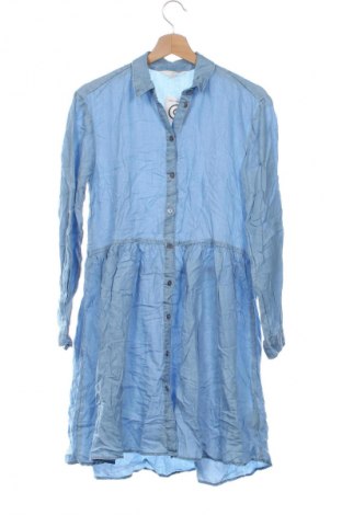 Рокля H&M L.O.G.G., Размер XXS, Цвят Син, Цена 39,99 лв.