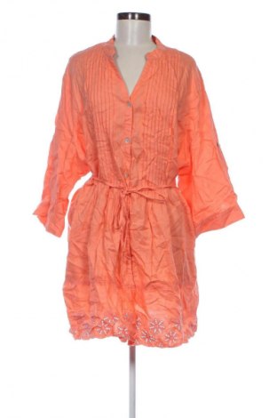 Kleid Ulla Popken, Größe 3XL, Farbe Orange, Preis 34,99 €