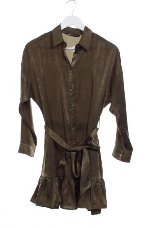Φόρεμα Zara, Μέγεθος XS, Χρώμα Πράσινο, Τιμή 17,39 €