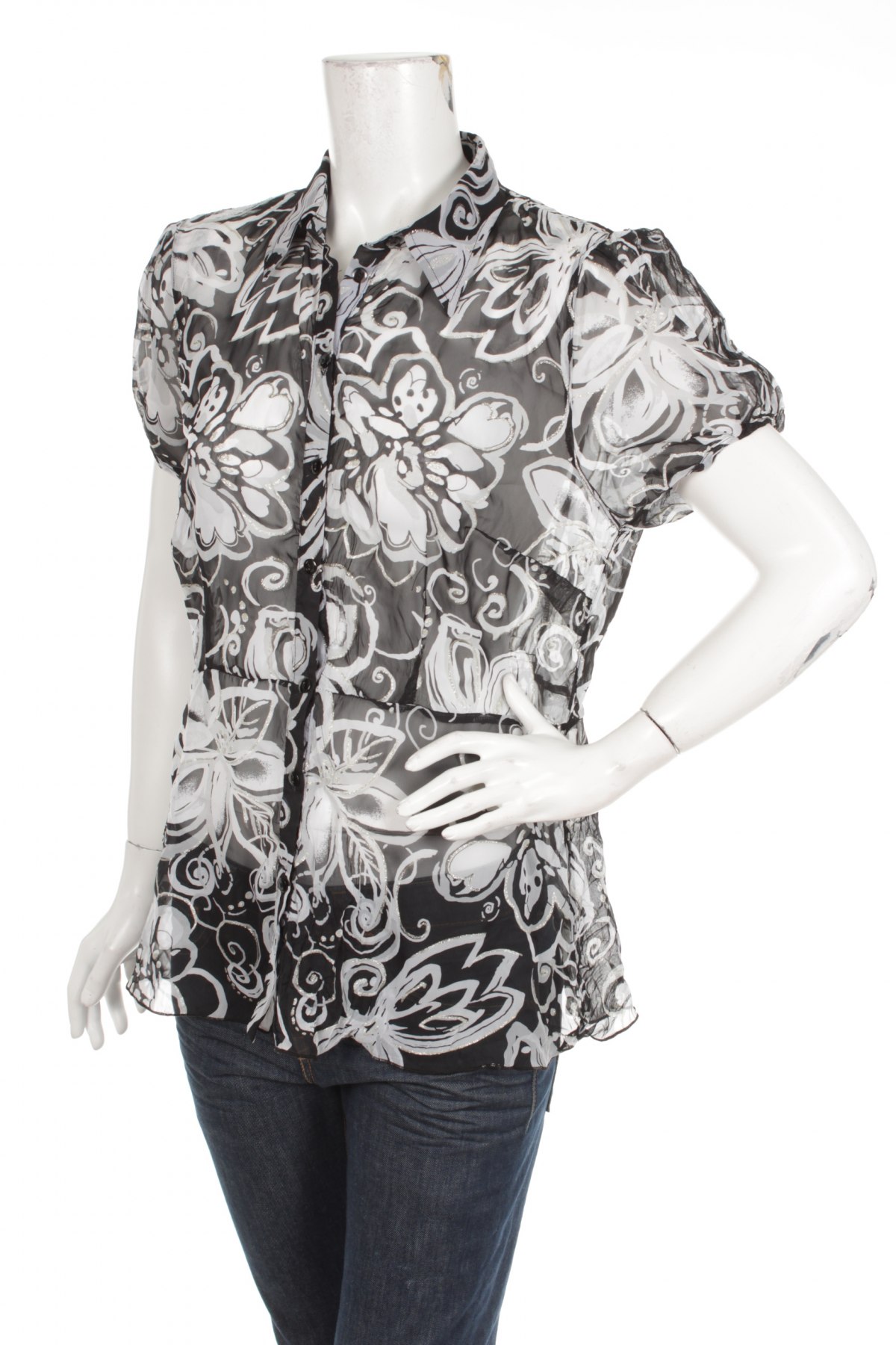 Γυναικείο πουκάμισο Canda, Μέγεθος L, Χρώμα Πολύχρωμο, Τιμή 9,90 €
