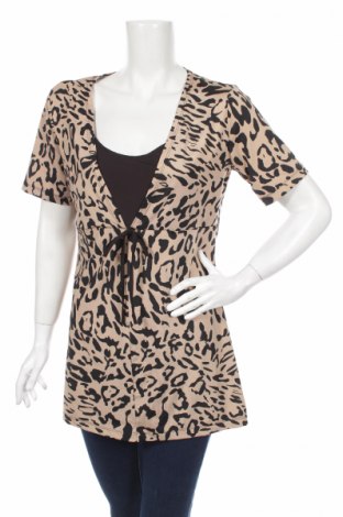 Дамска блуза Pompoos Design By Harald Glockler, Размер L, Цвят Бежов, Цена 38,00 лв.
