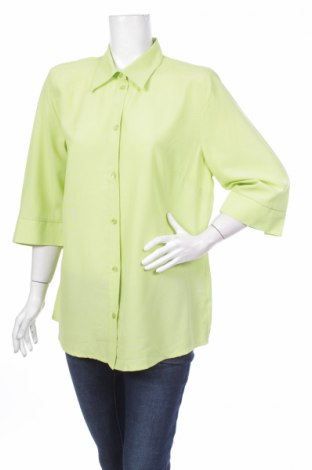 Γυναικείο πουκάμισο Canda, Μέγεθος XL, Χρώμα Πράσινο, Τιμή 17,53 €