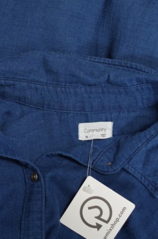 Γυναικείο πουκάμισο Community, Μέγεθος M, Χρώμα Μπλέ, Τιμή 16,49 €