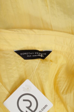 Γυναικείο πουκάμισο Dorothy Perkins, Μέγεθος XL, Χρώμα Κίτρινο, Τιμή 15,41 €