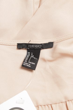 Γυναικείο πουκάμισο Forever 21, Μέγεθος L, Χρώμα  Μπέζ, Τιμή 16,70 €
