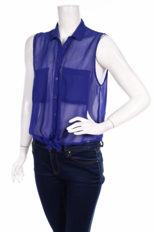 Γυναικείο πουκάμισο Garage, Μέγεθος L, Χρώμα Μπλέ, Τιμή 9,90 €