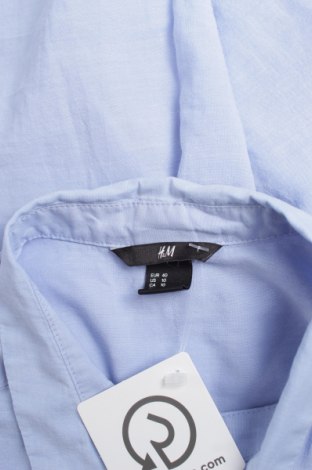 Γυναικείο πουκάμισο H&M, Μέγεθος L, Χρώμα Μπλέ, Τιμή 19,59 €