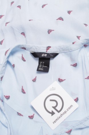 Γυναικείο πουκάμισο H&M, Μέγεθος S, Χρώμα Μπλέ, Τιμή 15,41 €