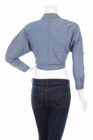 Γυναικείο πουκάμισο H&M Divided, Μέγεθος XS, Χρώμα Μπλέ, Τιμή 17,53 €