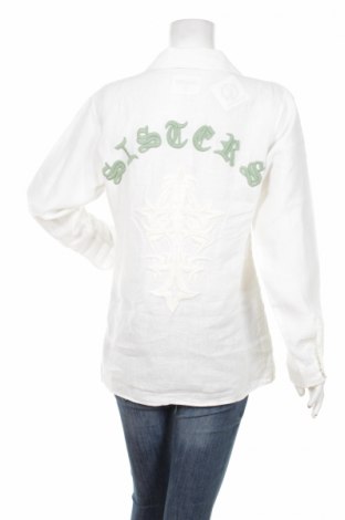 Γυναικείο πουκάμισο Line Of Oslo, Μέγεθος L, Χρώμα Λευκό, Τιμή 17,94 €
