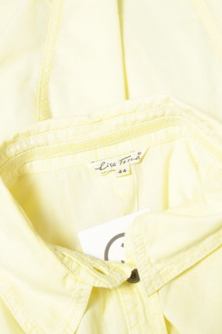 Γυναικείο πουκάμισο Lisa Tossa, Μέγεθος XL, Χρώμα Κίτρινο, Τιμή 11,86 €