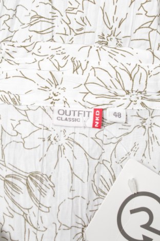 Γυναικείο πουκάμισο Nkd, Μέγεθος XXL, Χρώμα Λευκό, Τιμή 13,97 €