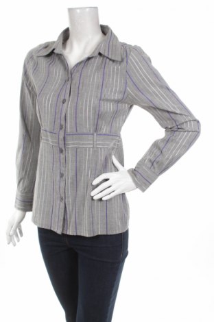 Γυναικείο πουκάμισο Okay, Μέγεθος S, Χρώμα Γκρί, Τιμή 20,62 €