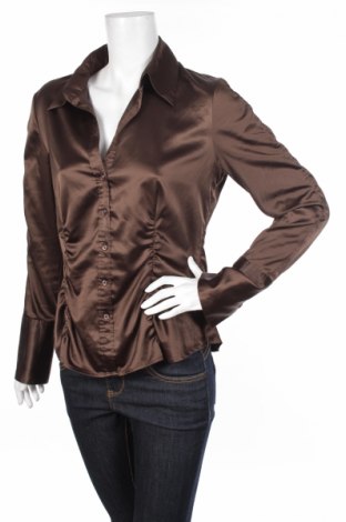Γυναικείο πουκάμισο S.Oliver, Μέγεθος M, Χρώμα Καφέ, Τιμή 13,61 €