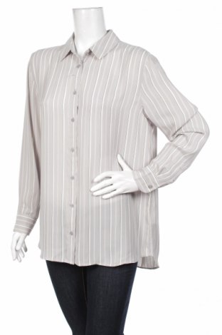 Γυναικείο πουκάμισο Uniqlo, Μέγεθος L, Χρώμα Γκρί, Τιμή 22,27 €