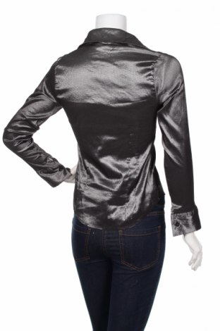 Γυναικείο πουκάμισο Uz-Sa, Μέγεθος S, Χρώμα Ασημί, Τιμή 16,49 €