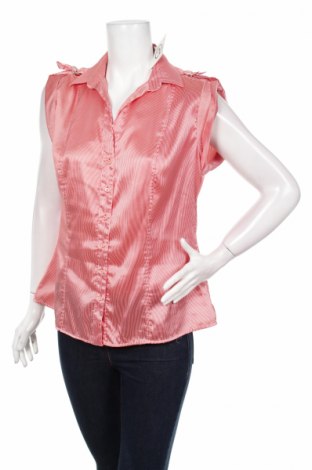 Γυναικείο πουκάμισο Zara, Μέγεθος XL, Χρώμα Κόκκινο, Τιμή 13,92 €