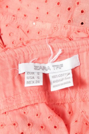 Γυναικείο αμάνικο μπλουζάκι Zara Trafaluc, Μέγεθος S, Χρώμα Ρόζ , Τιμή 11,34 €