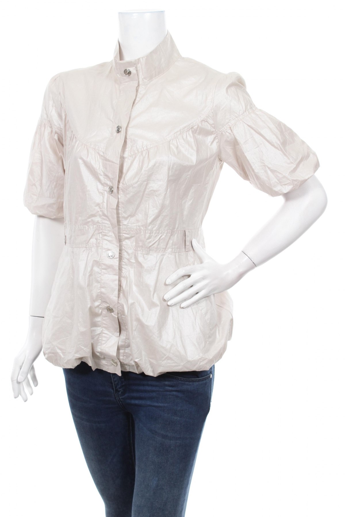 Γυναικείο πουκάμισο, Μέγεθος M, Χρώμα  Μπέζ, Τιμή 11,75 €
