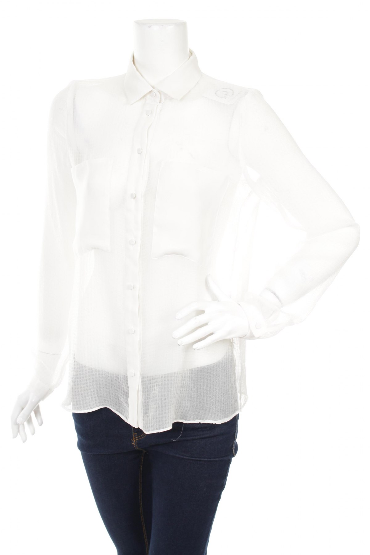 Γυναικείο πουκάμισο, Μέγεθος S, Χρώμα Λευκό, Τιμή 16,49 €