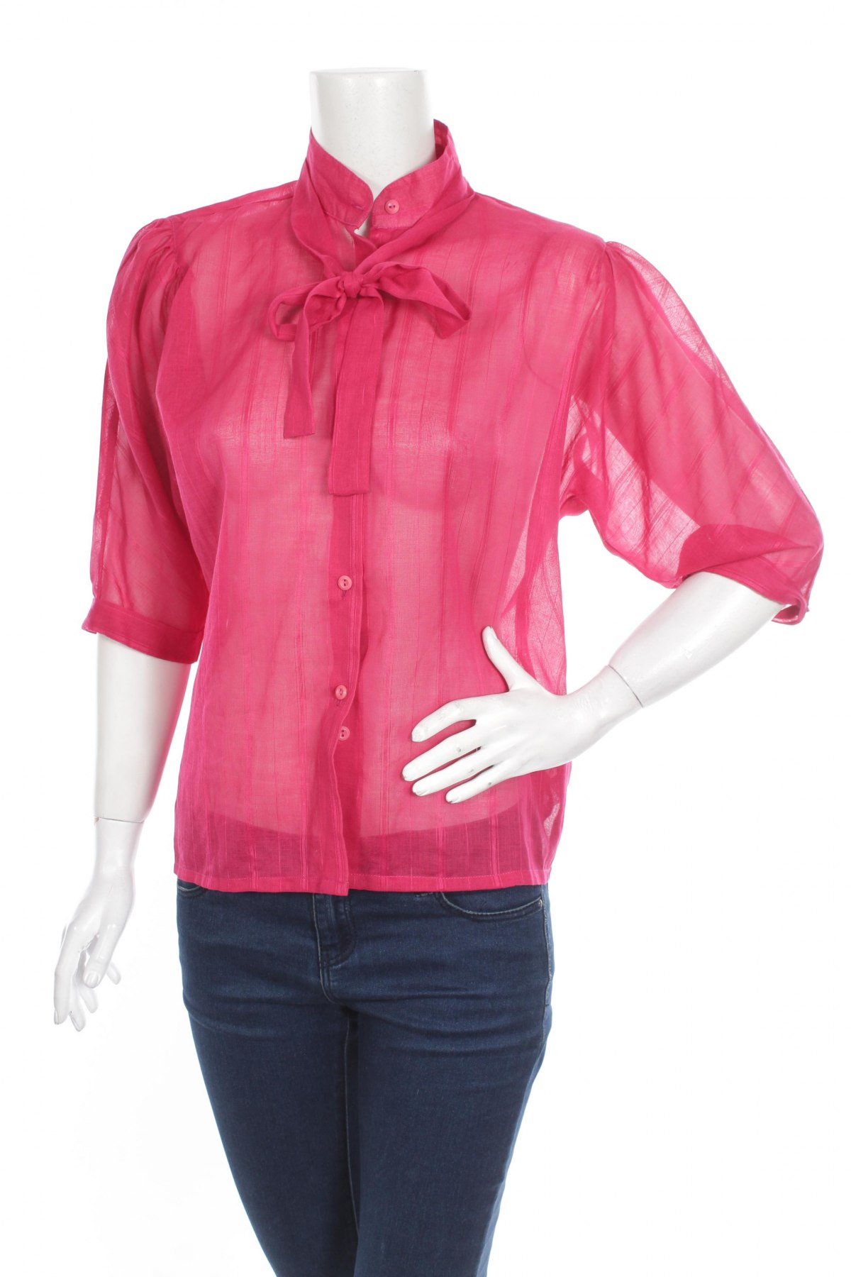 Γυναικείο πουκάμισο, Μέγεθος XL, Χρώμα Ρόζ , Τιμή 14,07 €