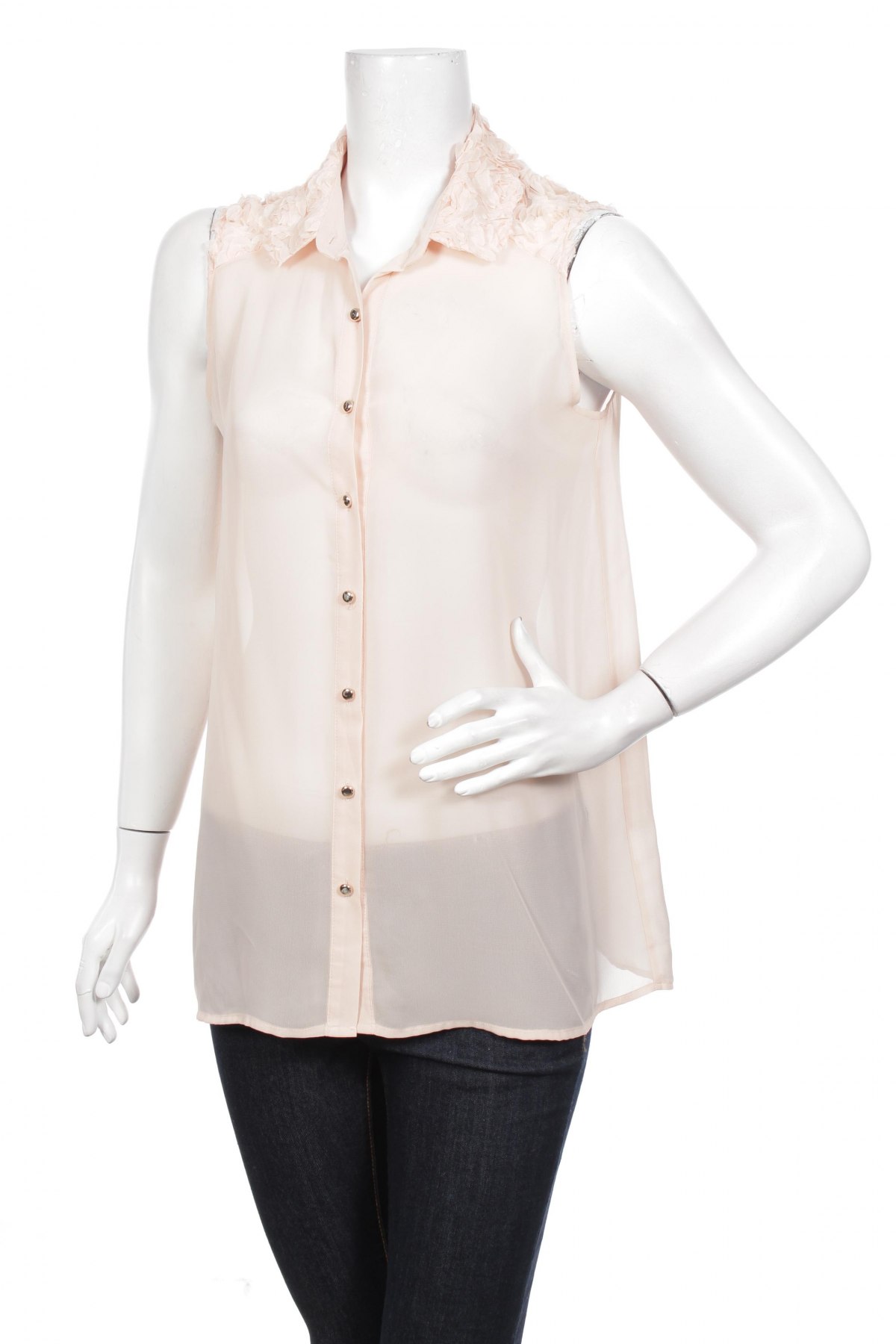 Γυναικείο πουκάμισο, Μέγεθος L, Χρώμα Ρόζ , Τιμή 12,37 €