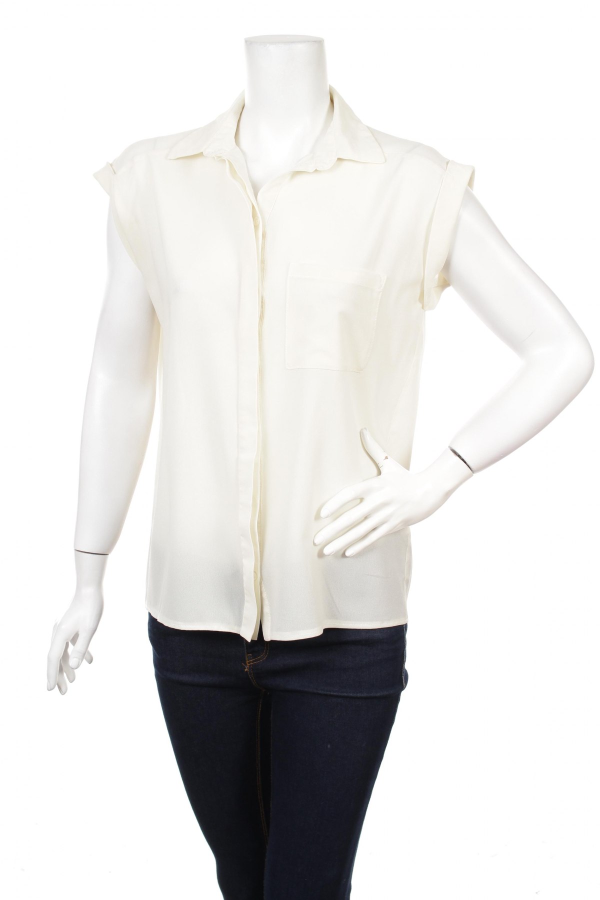Γυναικείο πουκάμισο Atmosphere, Μέγεθος M, Χρώμα Εκρού, Τιμή 11,34 €