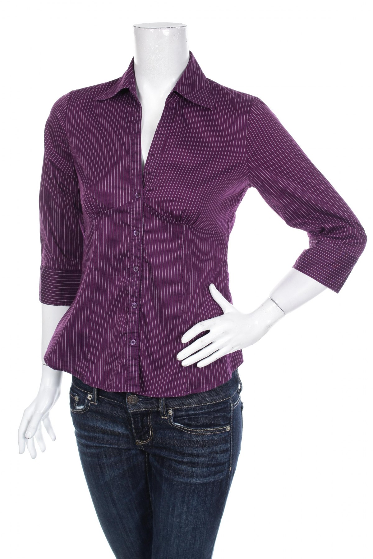 Γυναικείο πουκάμισο H&M, Μέγεθος M, Χρώμα Βιολετί, Τιμή 19,59 €