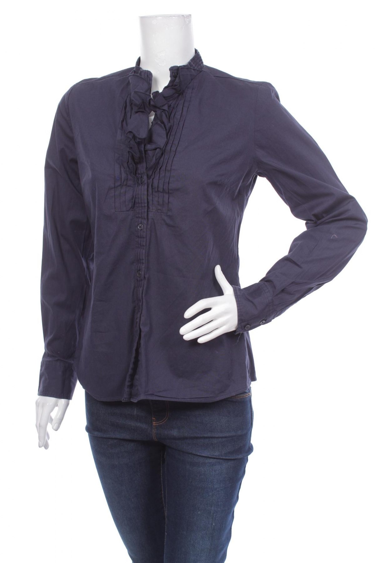 Γυναικείο πουκάμισο Jobis, Μέγεθος M, Χρώμα Μπλέ, Τιμή 14,43 €