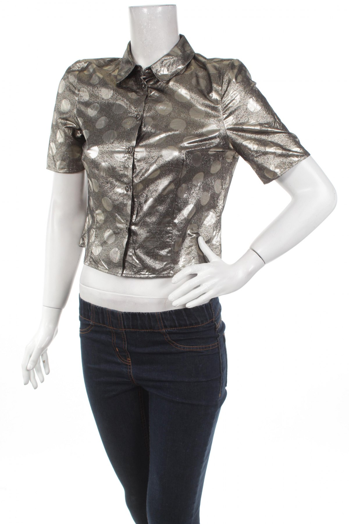 Γυναικείο πουκάμισο Limited Edition, Μέγεθος M, Χρώμα Γκρί, Τιμή 17,42 €