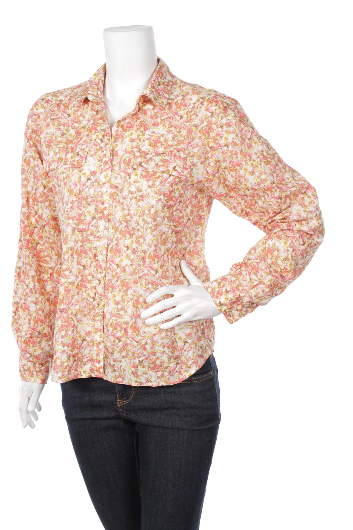 Γυναικείο πουκάμισο Loft By Ann Taylor, Μέγεθος S, Χρώμα Πολύχρωμο, Τιμή 21,65 €
