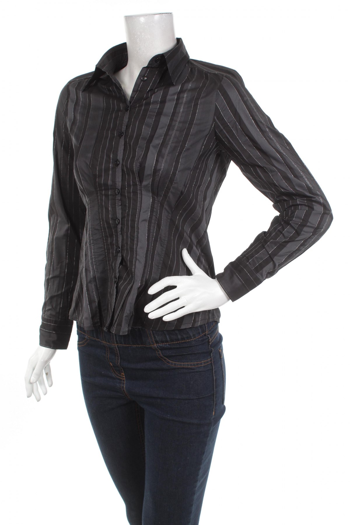 Γυναικείο πουκάμισο Nadia Nardi, Μέγεθος S, Χρώμα Μαύρο, Τιμή 21,65 €