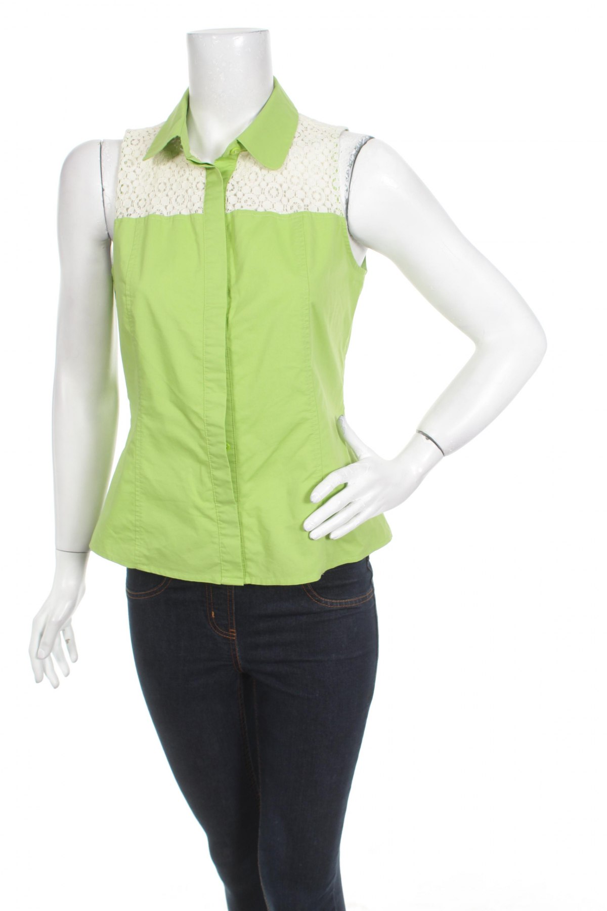 Γυναικείο πουκάμισο Next, Μέγεθος M, Χρώμα Πράσινο, Τιμή 13,14 €
