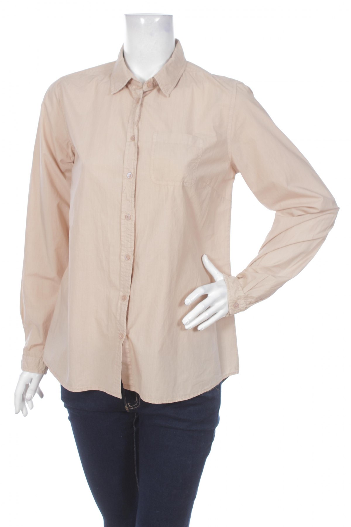 Γυναικείο πουκάμισο Part Two, Μέγεθος M, Χρώμα  Μπέζ, Τιμή 16,70 €