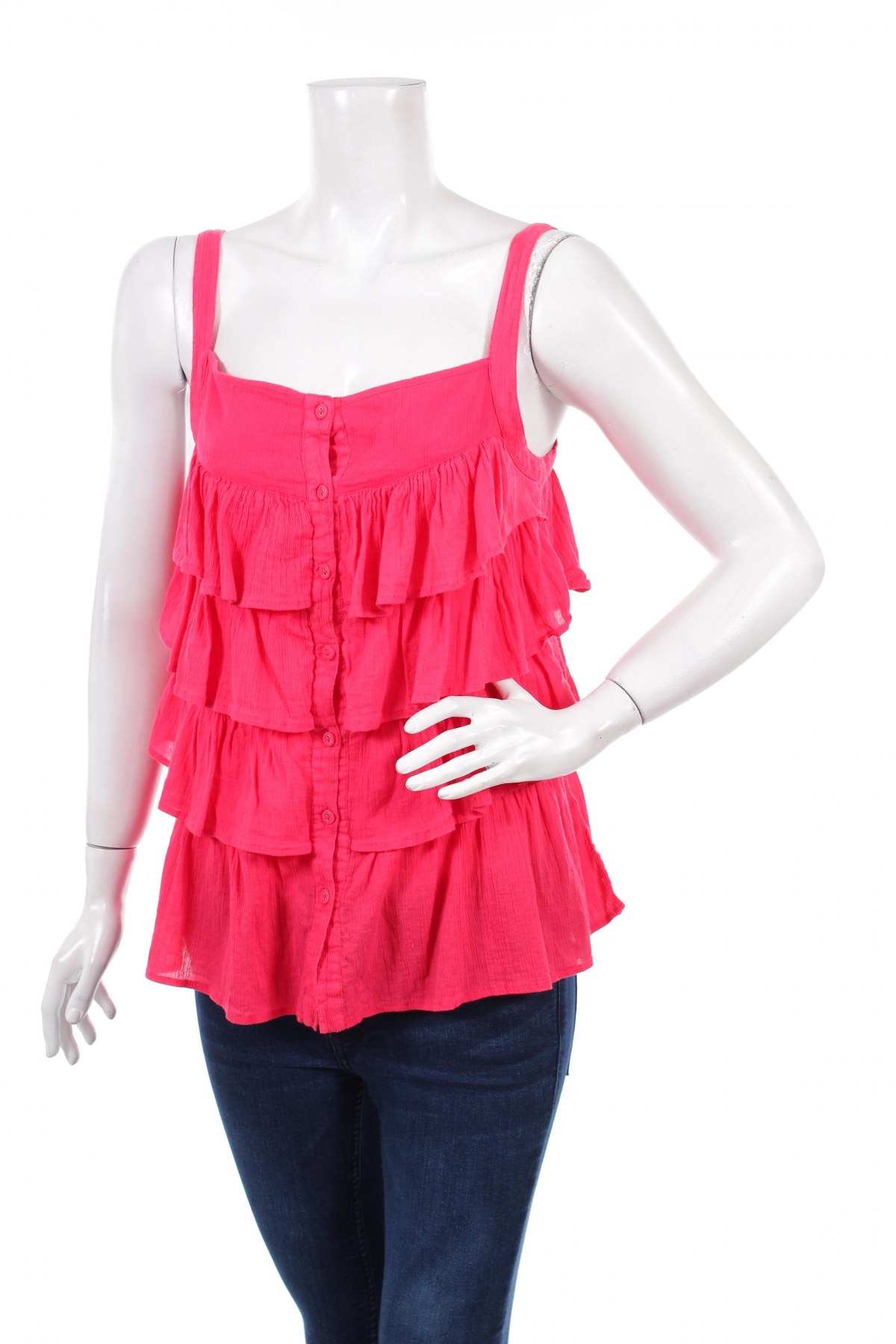 Γυναικείο πουκάμισο Pimkie, Μέγεθος M, Χρώμα Ρόζ , Τιμή 11,70 €