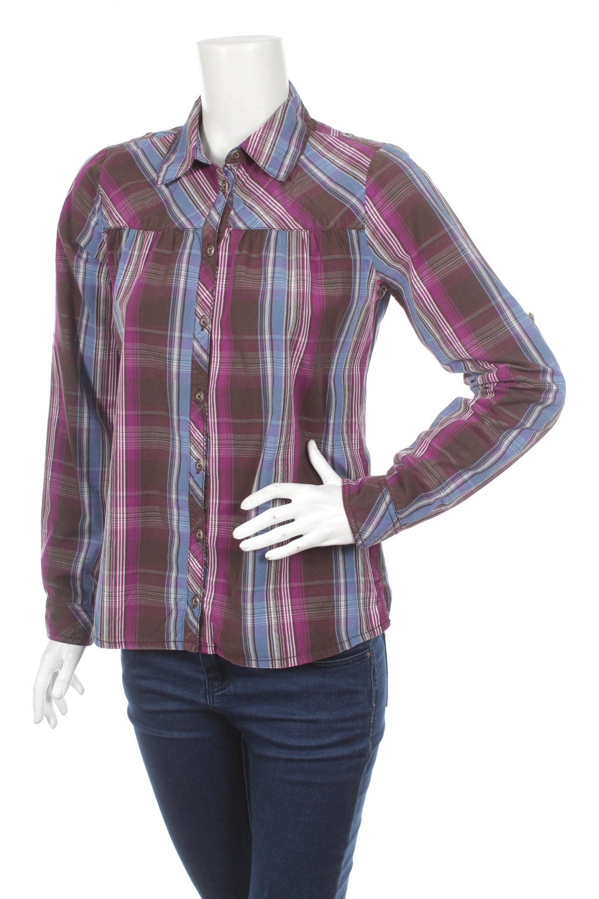 Γυναικείο πουκάμισο S.Oliver, Μέγεθος XL, Χρώμα Πολύχρωμο, Τιμή 16,49 €