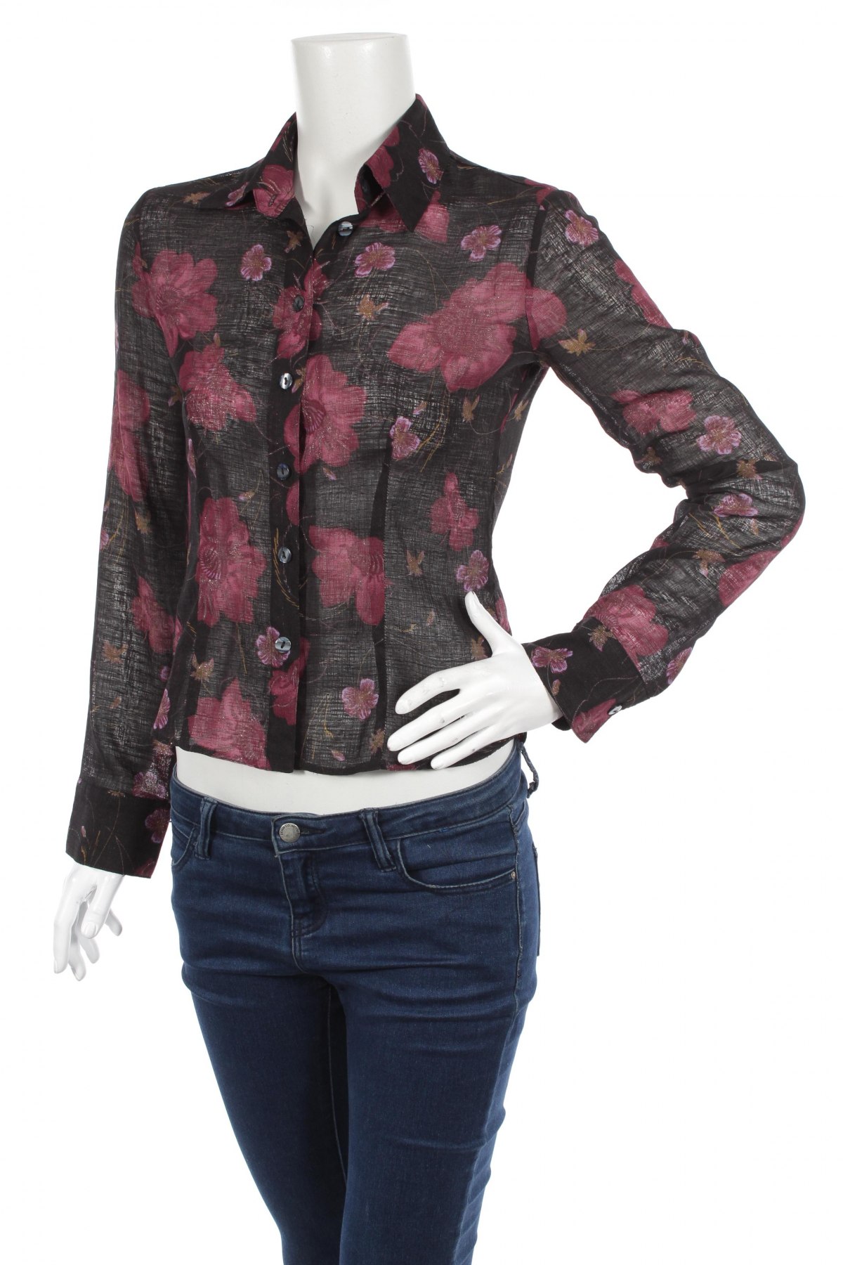 Γυναικείο πουκάμισο Stella Belcheva, Μέγεθος S, Χρώμα Πολύχρωμο, Τιμή 19,59 €