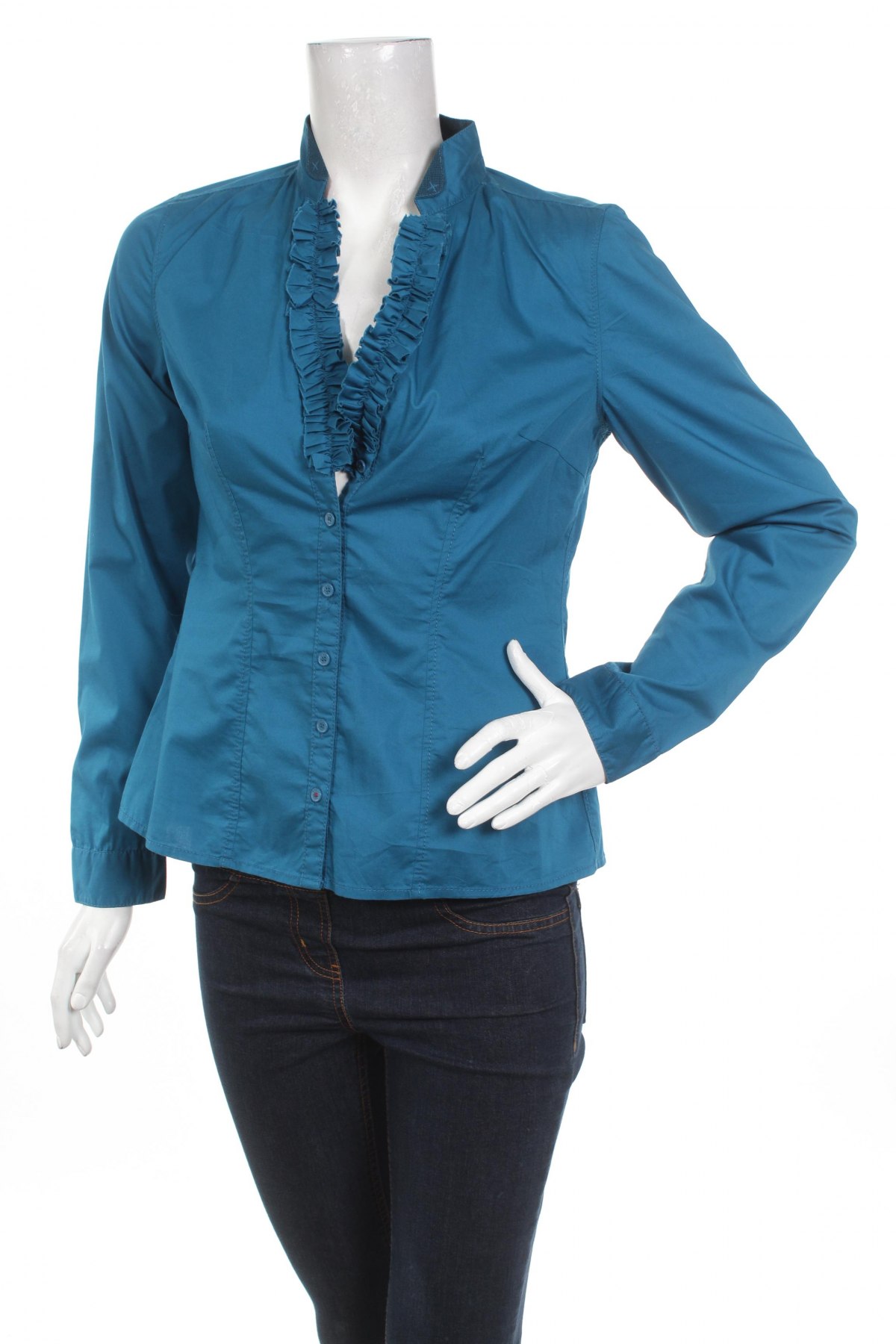 Γυναικείο πουκάμισο Street One, Μέγεθος S, Χρώμα Μπλέ, Τιμή 19,59 €