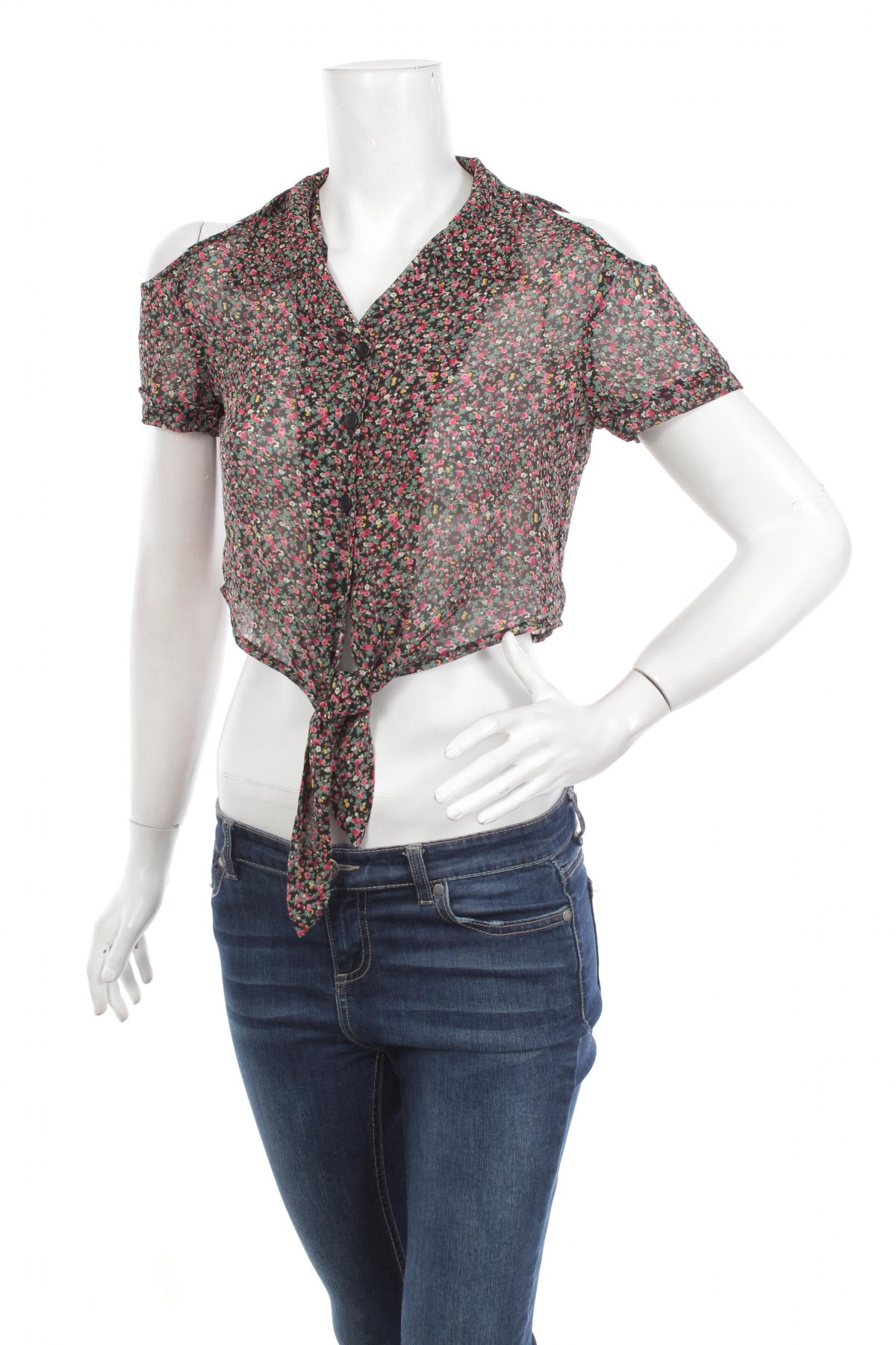 Γυναικείο πουκάμισο Timing, Μέγεθος M, Χρώμα Πολύχρωμο, Τιμή 12,99 €