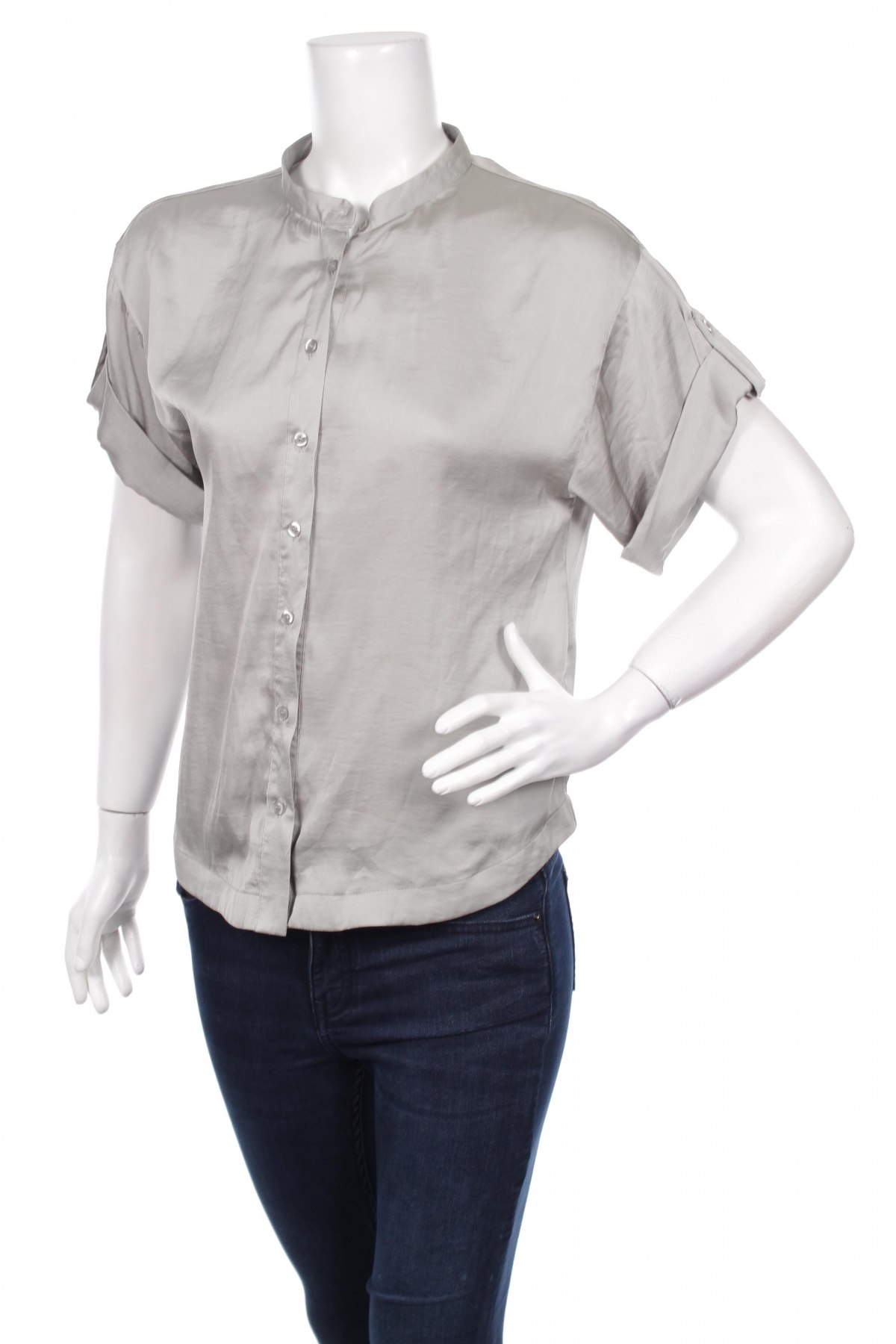 Γυναικείο πουκάμισο Units, Μέγεθος S, Χρώμα Γκρί, Τιμή 20,56 €