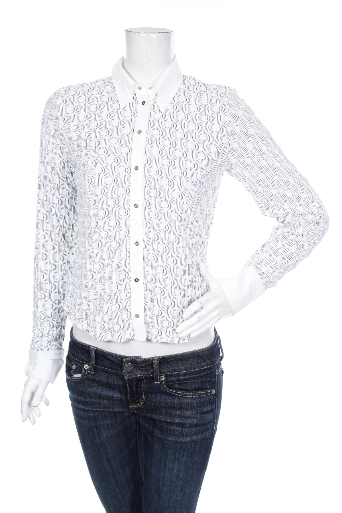 Γυναικείο πουκάμισο Verse, Μέγεθος M, Χρώμα Λευκό, Τιμή 25,26 €