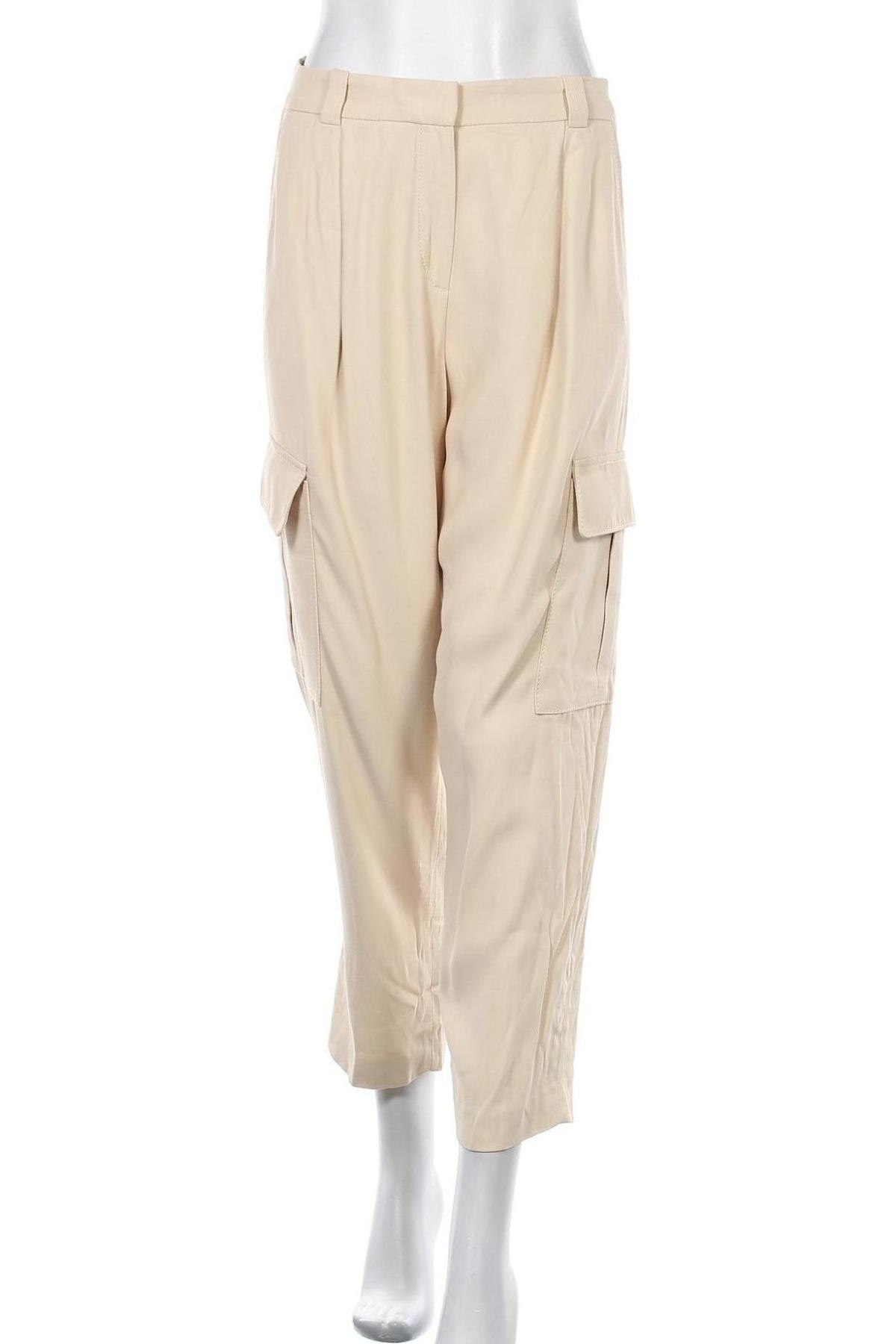 Damenhose Massimo Dutti, Größe S, Farbe Beige, Viskose, Preis 28,92 €