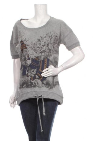 Γυναικεία μπλούζα Crazy World, Μέγεθος S, Χρώμα Γκρί, Τιμή 1,69 €