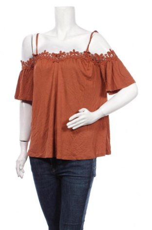 Дамска блуза Orsay, Размер L, Цвят Кафяв, Цена 29,40 лв.