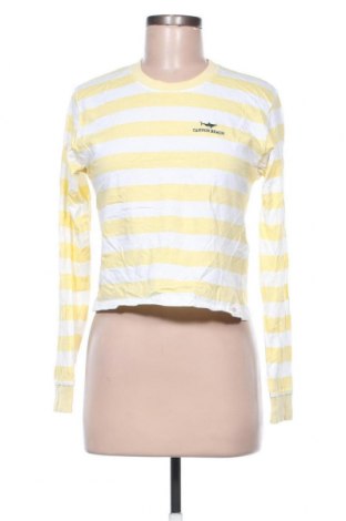 Γυναικεία μπλούζα Pull&Bear, Μέγεθος S, Χρώμα Λευκό, 95% βαμβάκι, 5% ελαστάνη, Τιμή 5,57 €
