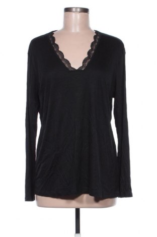 Дамска блуза Schiesser, Размер XL, Цвят Черен, Модал, Цена 19,60 лв.